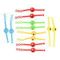 Duckiez armband lachgezicht kleur, set van 12st.