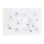 Duckiez kleurboek met stickervel lachgezicht