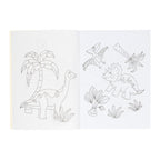 Duckiez kleurboek met stickervel dinosaurus