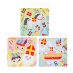 Puzzel sint en piet 13,5cm 16 stukjes