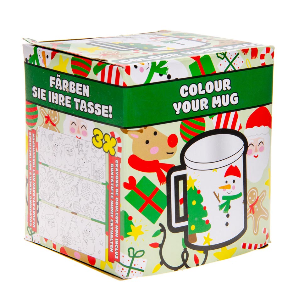 Duckiez kleur je eigen kerst beker | 36 stuks