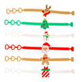 Duckiez armbandjes kerst, set van 12