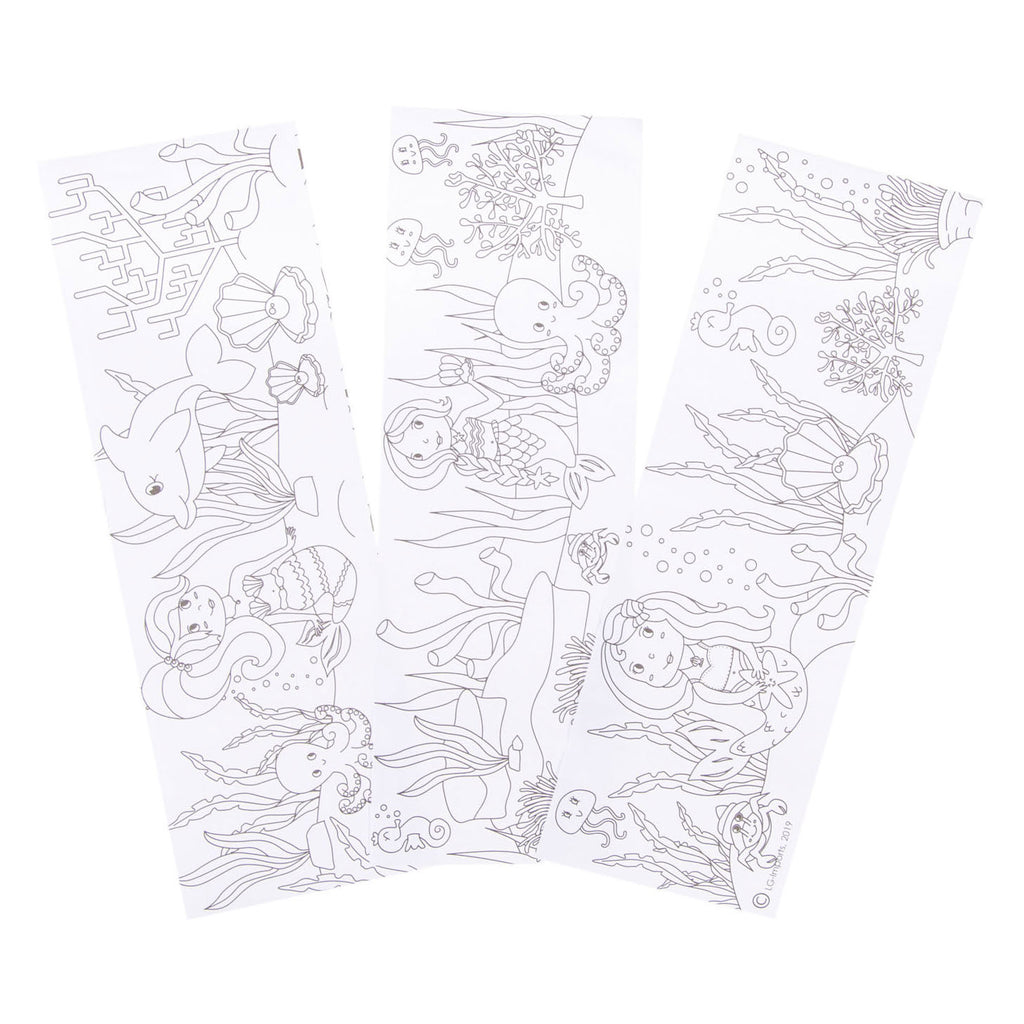 Colorez votre propre coupe sirène