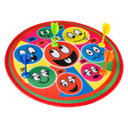 Duckiez dartspel lachende gezichten