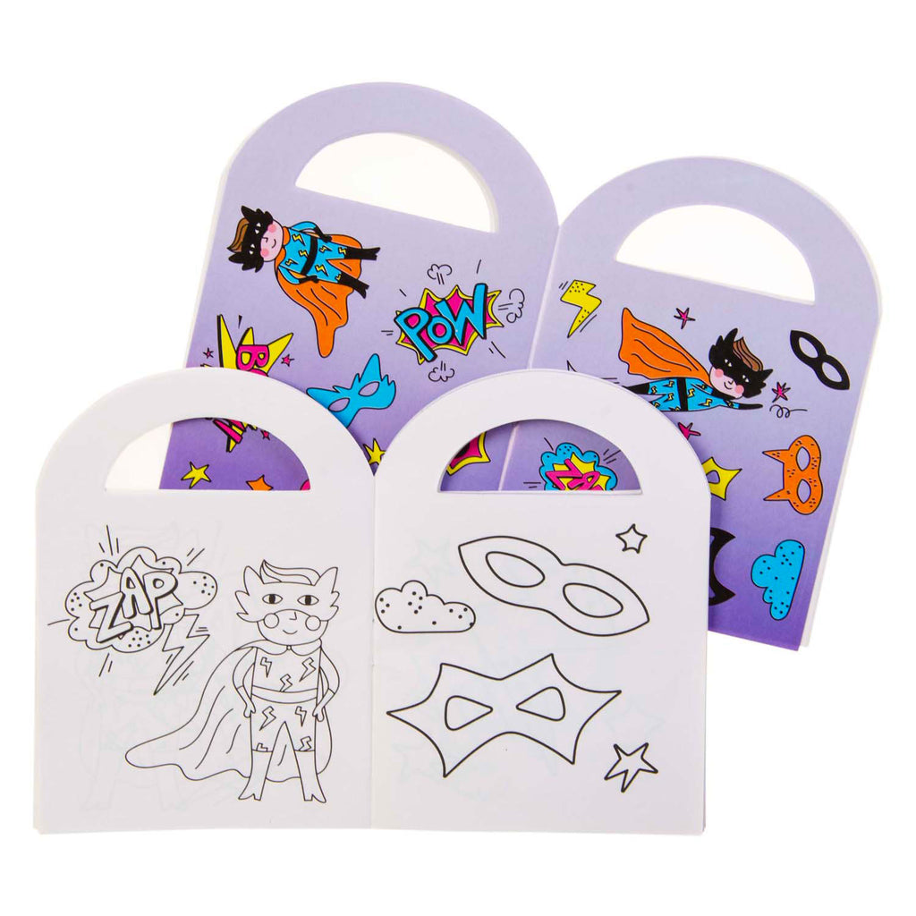 Duckiez kleurboekje met stickers superhero