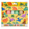 Duckiez - Duckiez Stoepkrijt dinosaurus 6 stuks