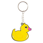 Duckiez sleutelhanger kleurrijke eendjes