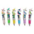 Duckiez meerkleurenpen eenhoorn - 6 kleuren