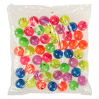 Duckiez - Duckiez Mini stuiterballen neonkleurig 50 stuks