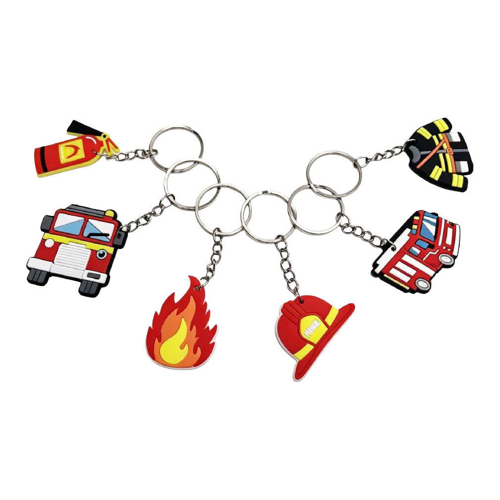 Duckiez sleutelhanger brandweer