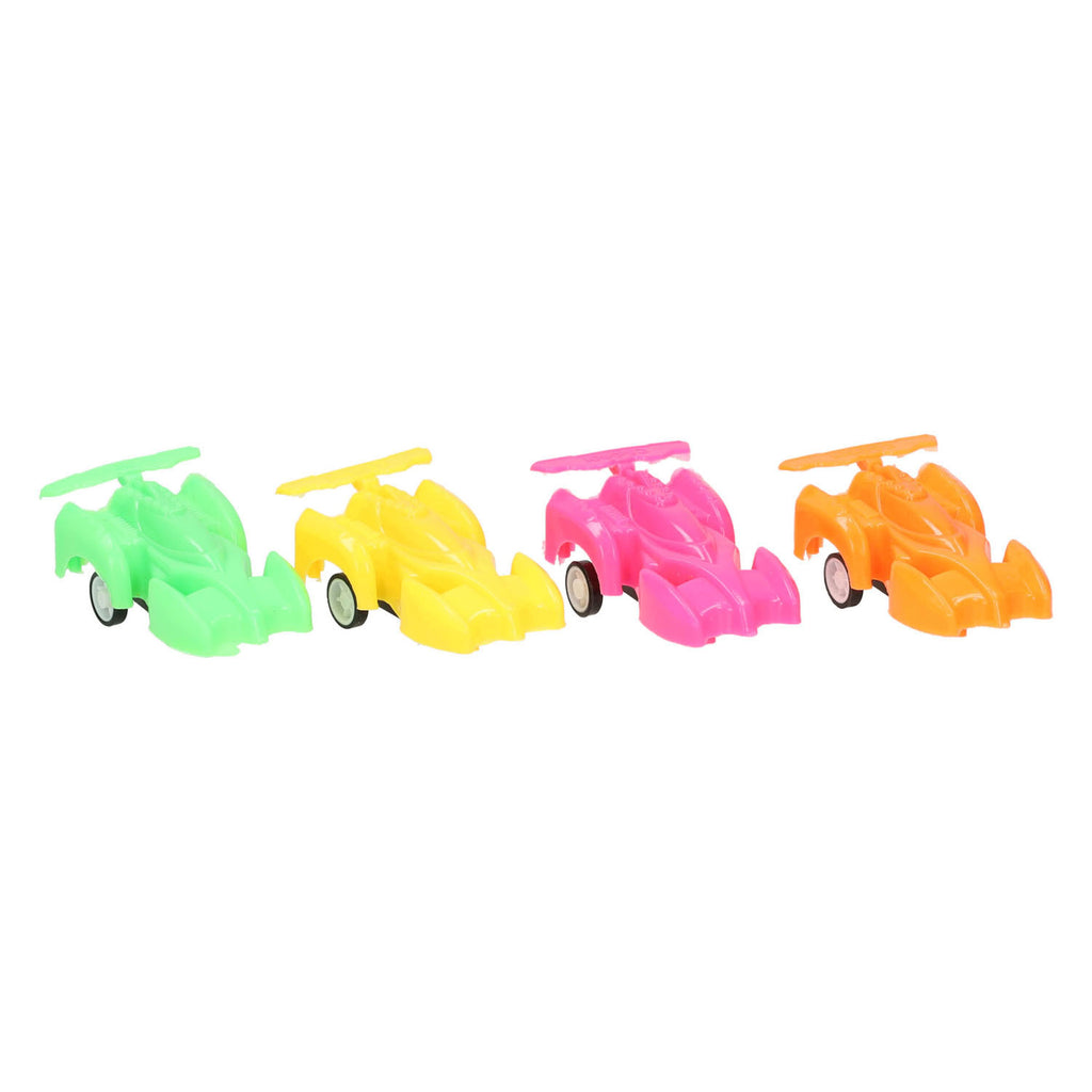 Duckiez - Duckiez Mini raceauto met pull back functie