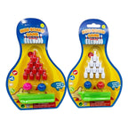 Duckiez - Duckiez Mini bowlingset met 2 knikkers