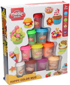 Lobbes Speelgoed- Lobbes SpeelgoedKleiset variatie - 10 kleipotjes