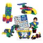 Clics - Clics rolbox bouwblokken - bouwset 15in1