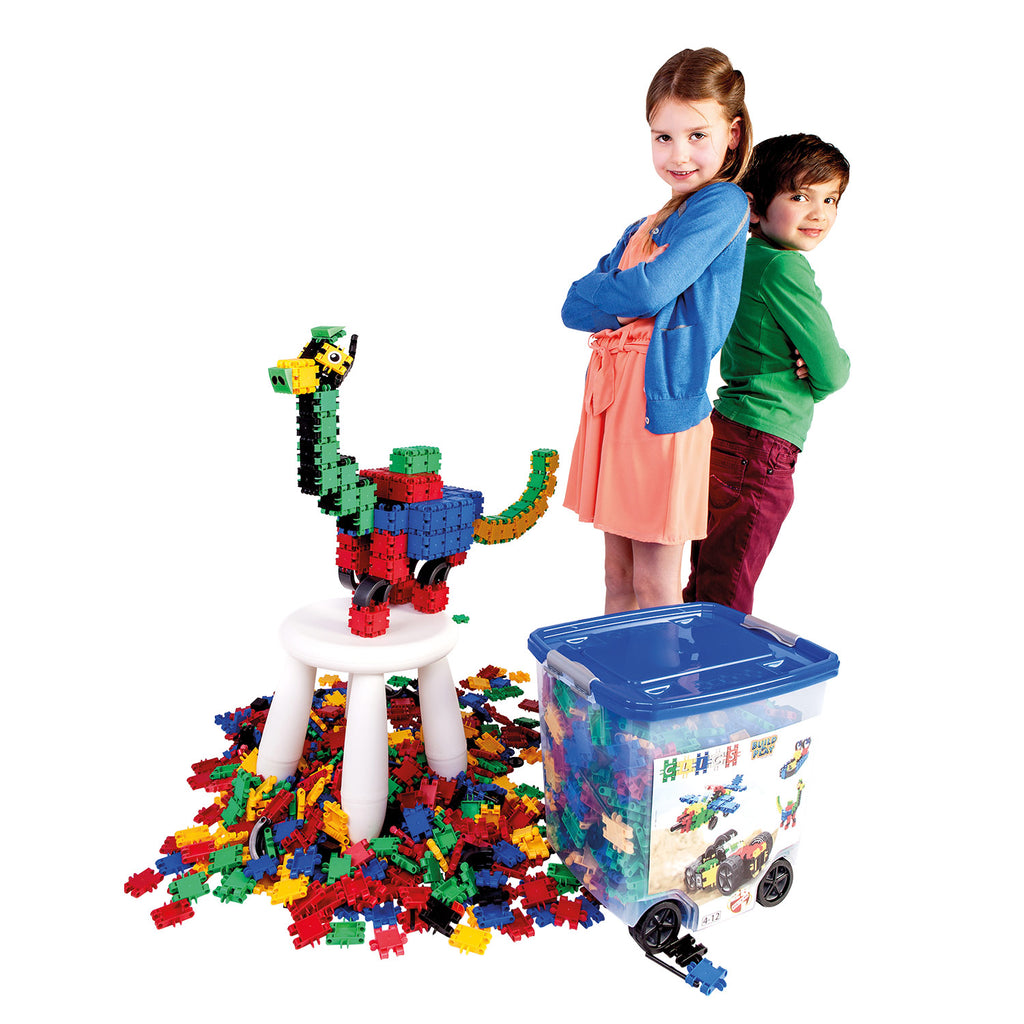 Clics - Clics rolbox bouwblokken - bouwset 25in1