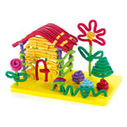 Clics - Clics Spaghetteez 3d art flexibele bouwstaafjes 160dlg.