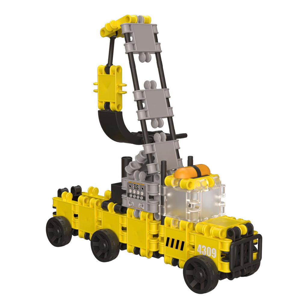 Clics - Clics builders 5-in-1 bouwblokken– duurzaam speelgoed gemaakt van gerecycleerde kunststof- bouwset 5 in 1 - speelgoed 45678 jaar jongens en meisjes- educatief speelgoed- montessori speelgoed- constructie speelgoed
