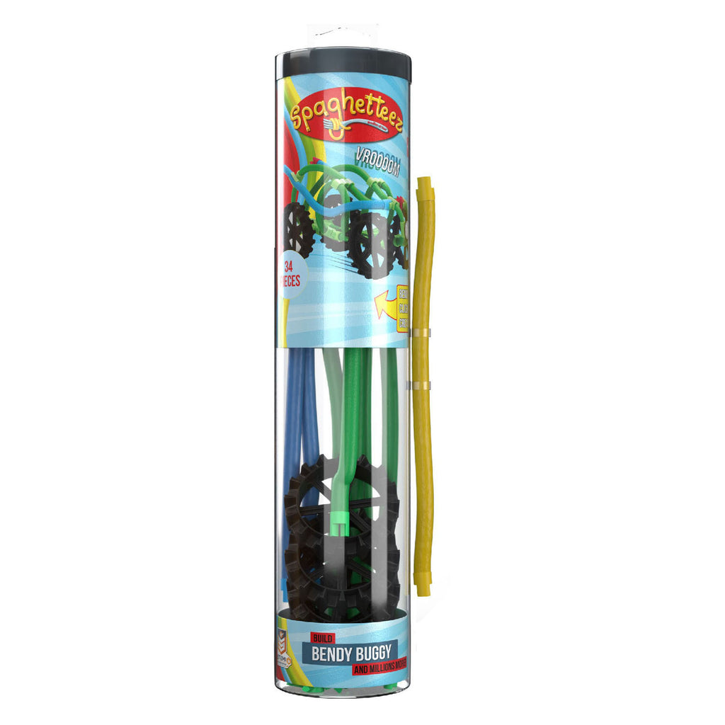 Clics - Clics Spaghetteez bendy buggy flexibele bouwstaafjes 34dlg.