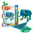 Spaghetteez ele-flex olifant flexibele bouwstaafjes, 48dlg.
