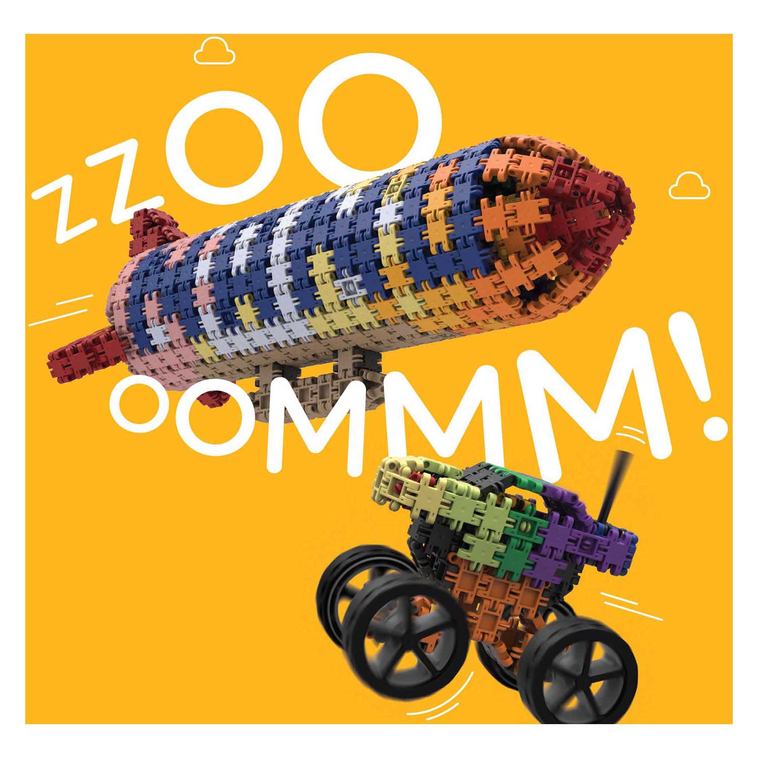 Clics nano - creative builders bouwset - 1000dlg.