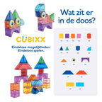 Clics cubixx magnetische bouwspeelgoed - 22dlg.