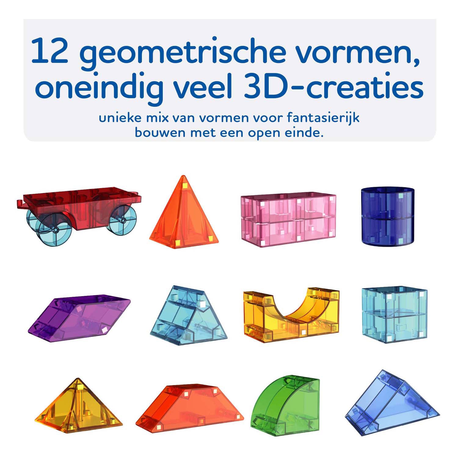 Clics cubixx magnetische bouwspeelgoed - 22dlg.
