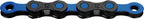 Kmc ketting dcl12 waxed 12 speed 126 links zwart blauw incl. missinglink