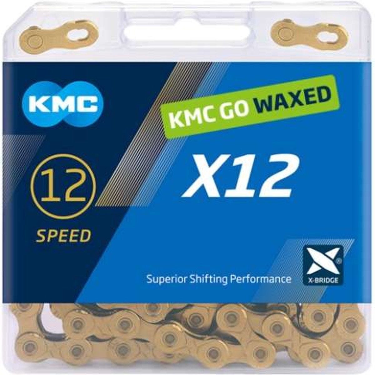 KMC - Ketting x12 waxed