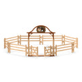 Schleich horse club omheining voor paarden met poort 42434