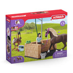Schleich horse club paardenwasbox met emily en luna van hor 42438
