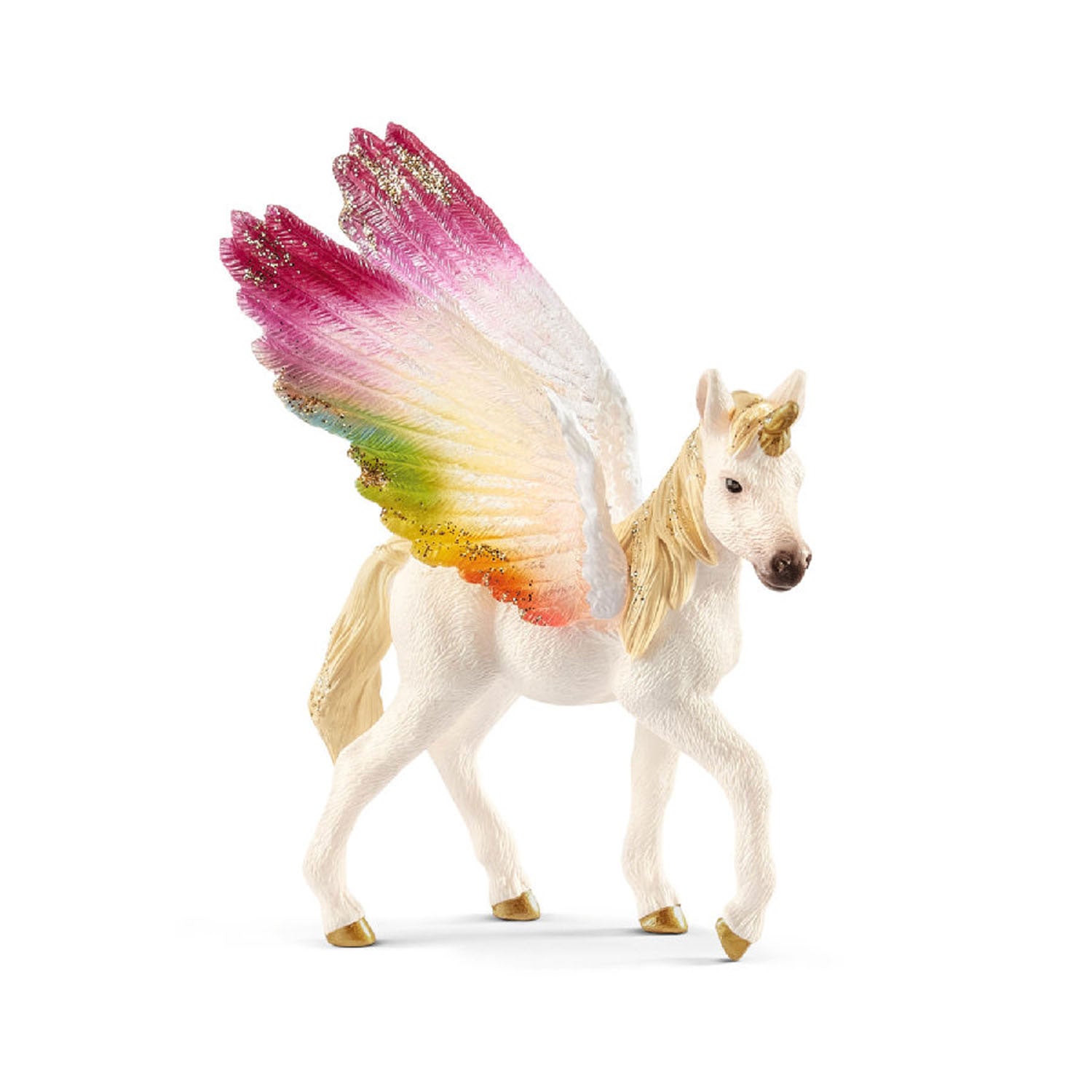 Schleich bayala gevleugelde regenboog eenhoorn veulen 70577