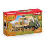 Schleich wild life grote reddingswagen voor dieren 42475