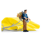 Schleich dinosaurs - dino parachute-reddingsbrigade speelfiguur (41471)
