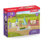 Schleich horse club - paardenaccessoires voor de hindernisbaan - 42612