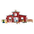Schleich farm world grote stal rood 42606