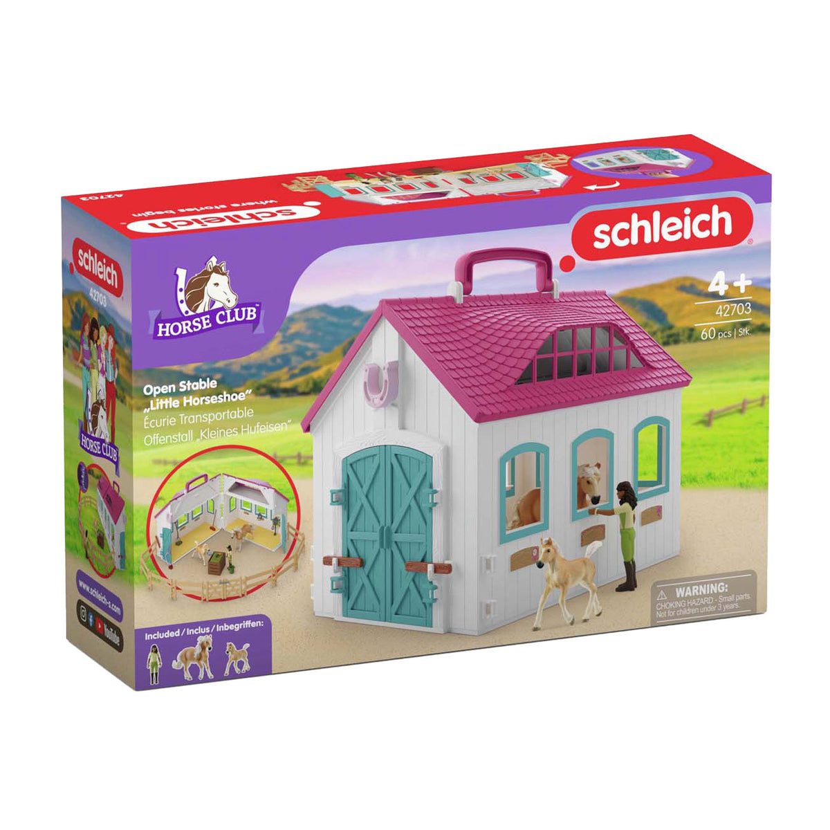 Schleich - horse club open stal 42703
