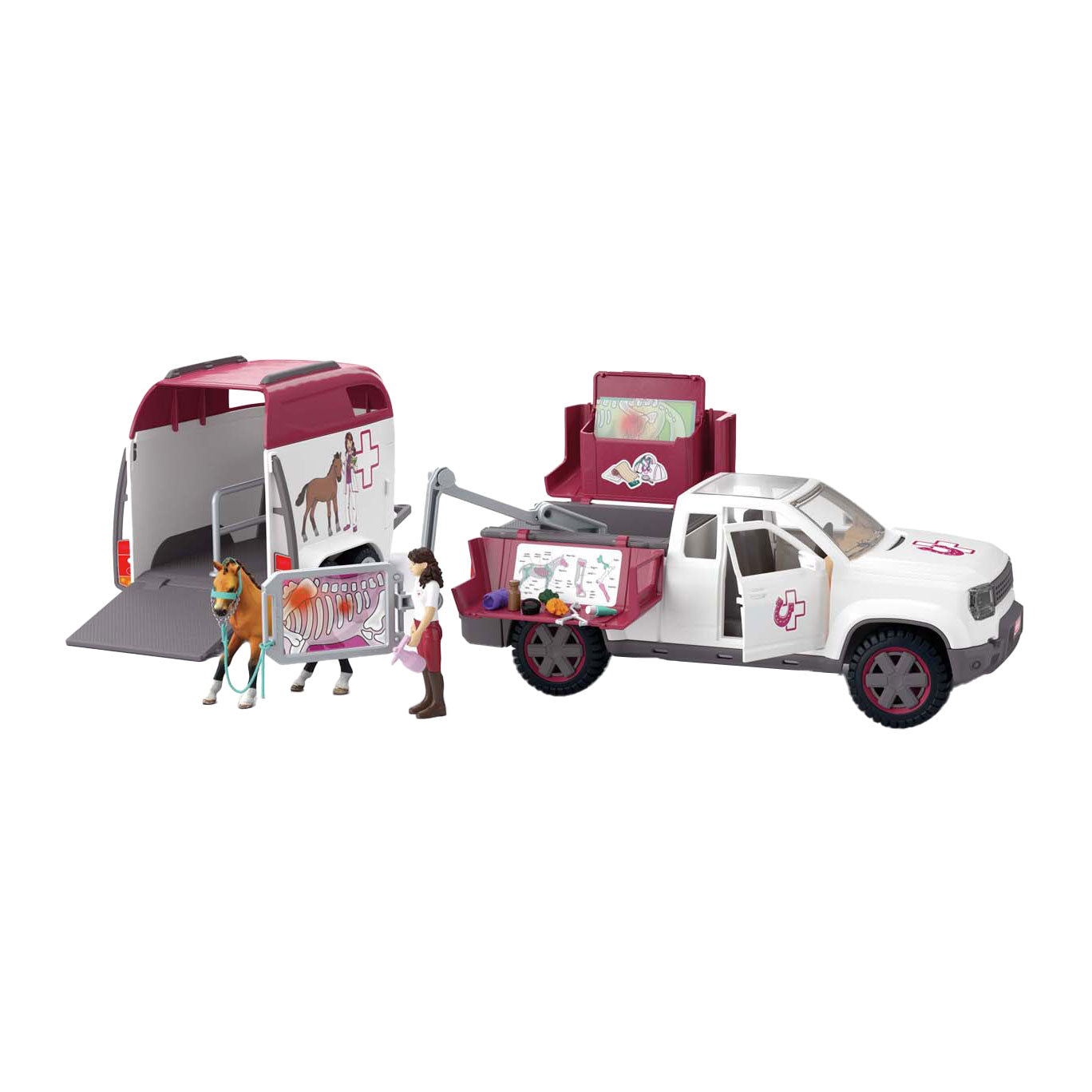 Schleich horse club mobiele dierenarts - 90dlg.
