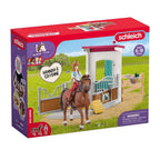 Schleich horse club paardenbox met hannah en cayenne 42710