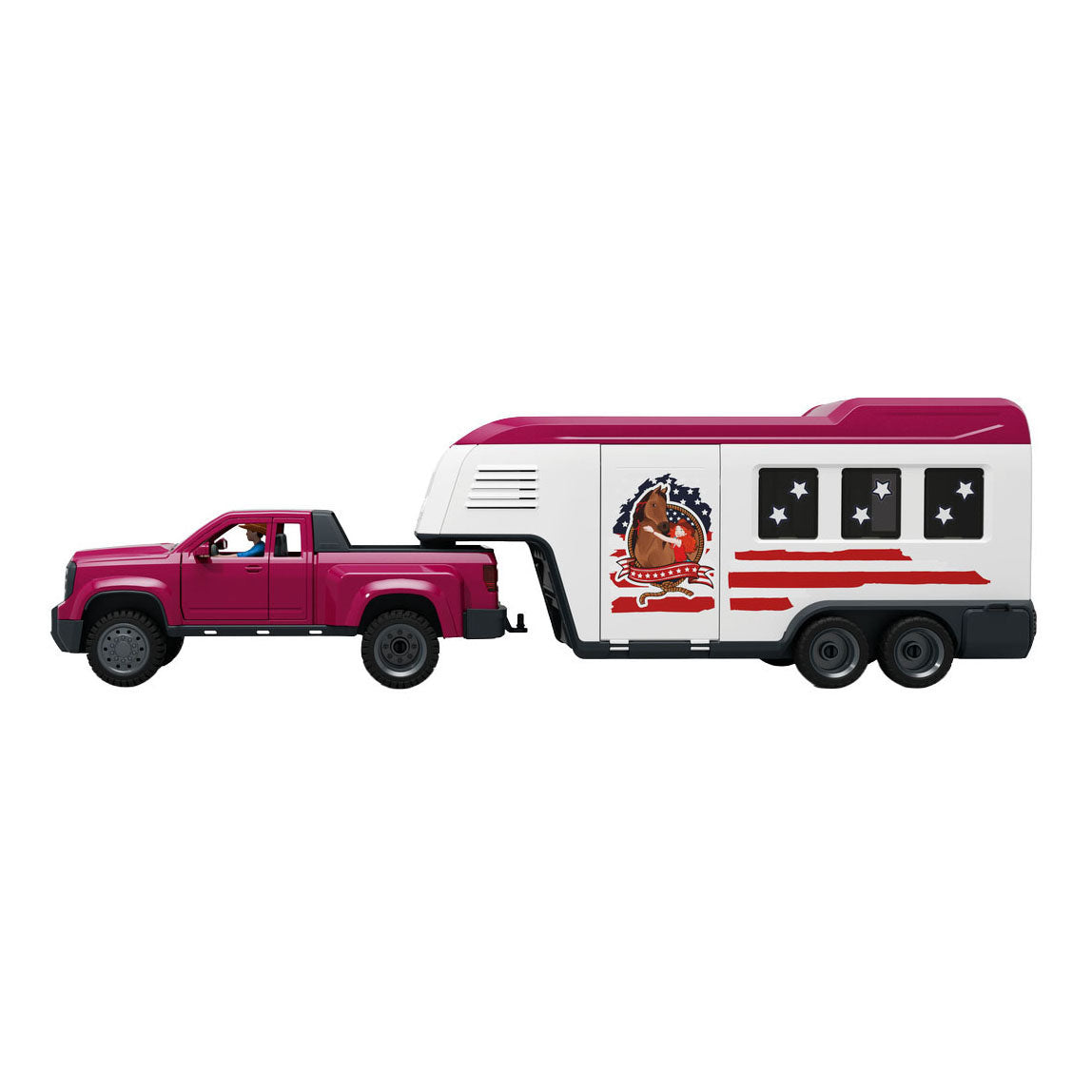 Schleich - horse club lakeside-truck met aanhangwagen 42705