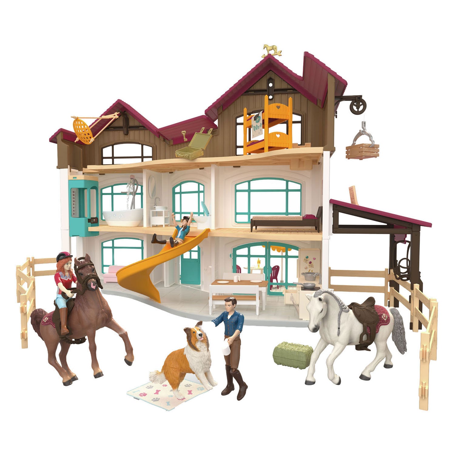 Schleich horse club lakeside villa paddock 42785