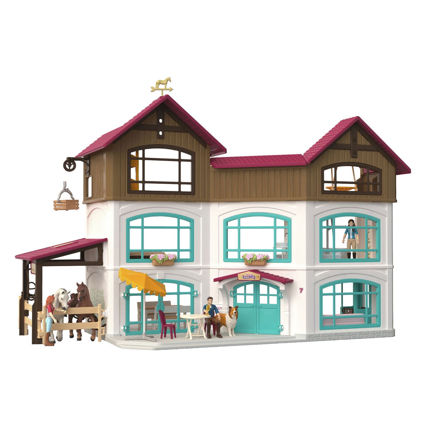 Schleich horse club lakeside villa paddock 42785