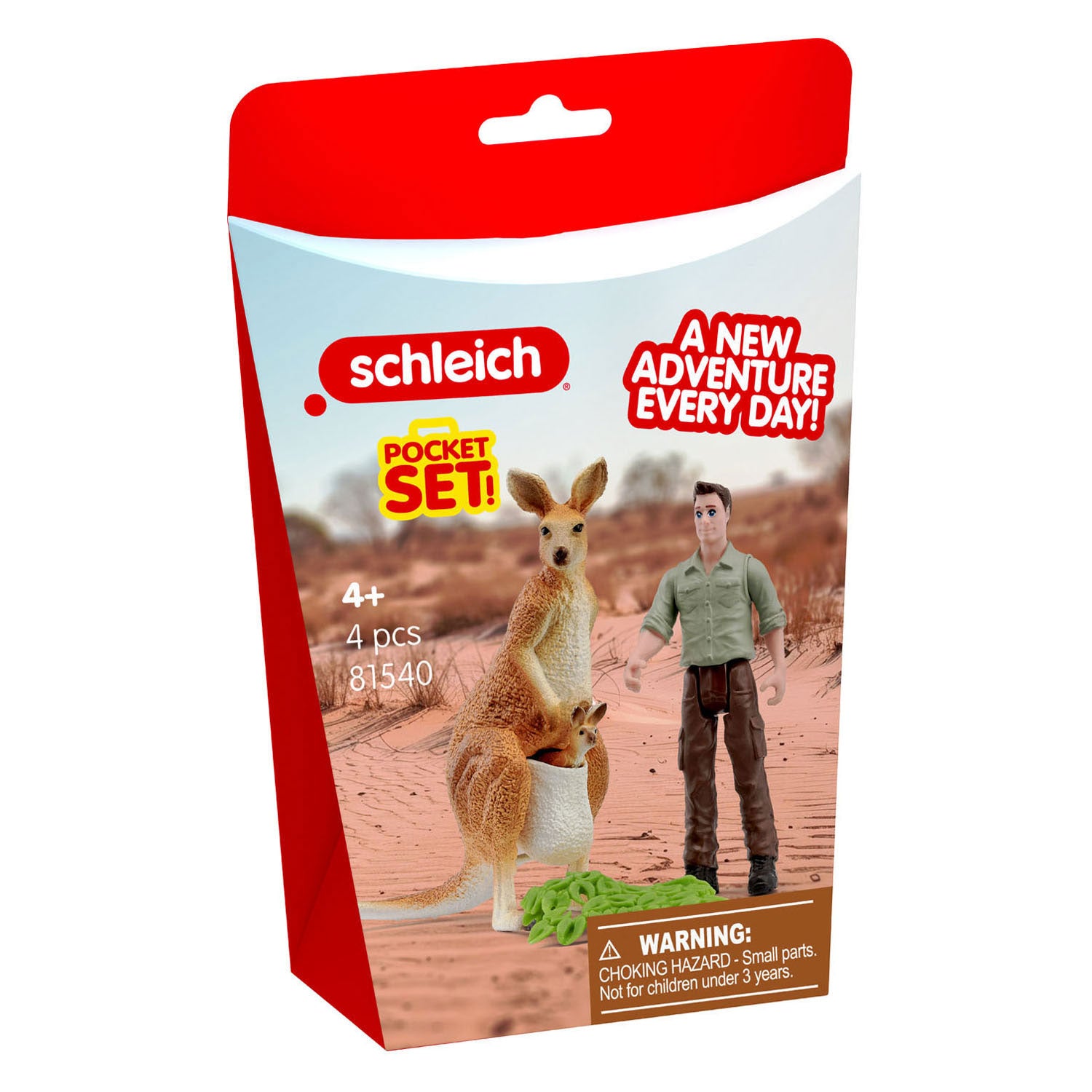 Schleich - wild life kangoeroetour met de ranger 81540