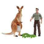 Schleich - wild life kangoeroetour met de ranger 81540