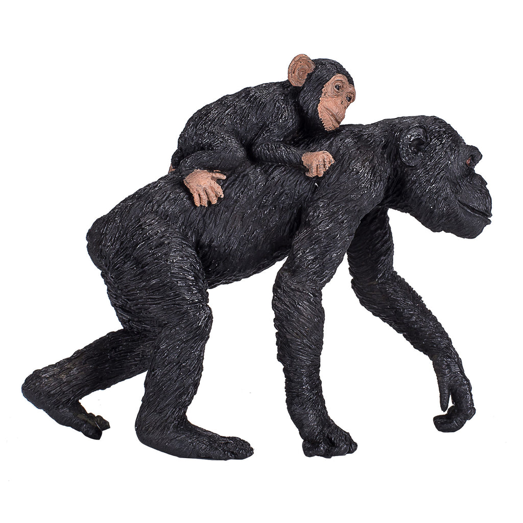 Mojo wildlife chimpansee met baby - 387264