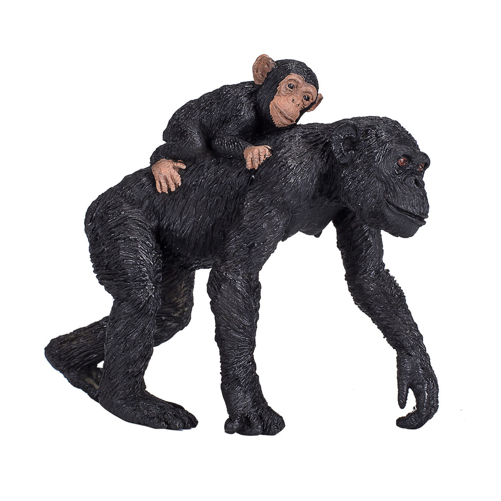Mojo wildlife chimpansee met baby - 387264