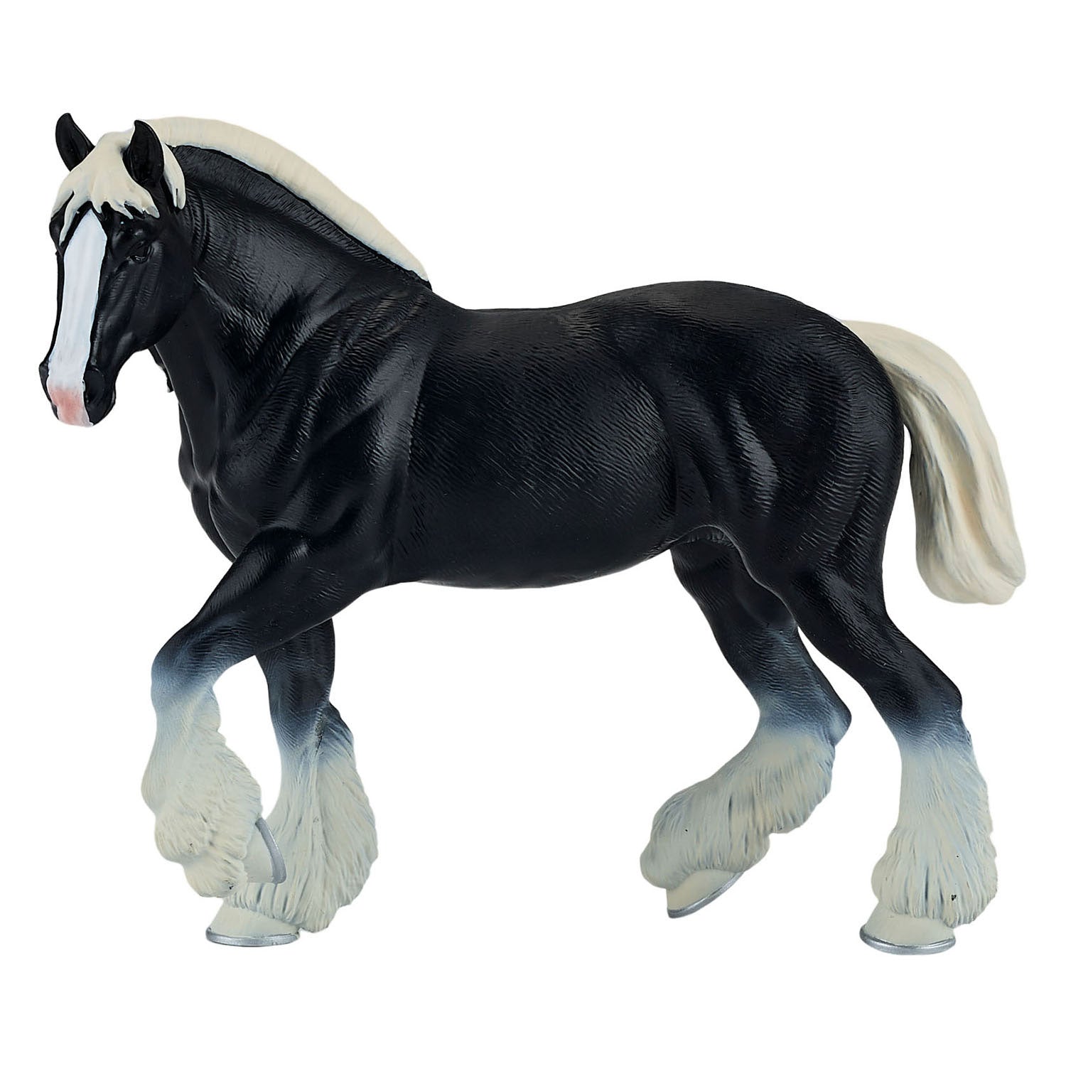 MOJO - MOJO horse world zwarte clydesdale paard - 381083
