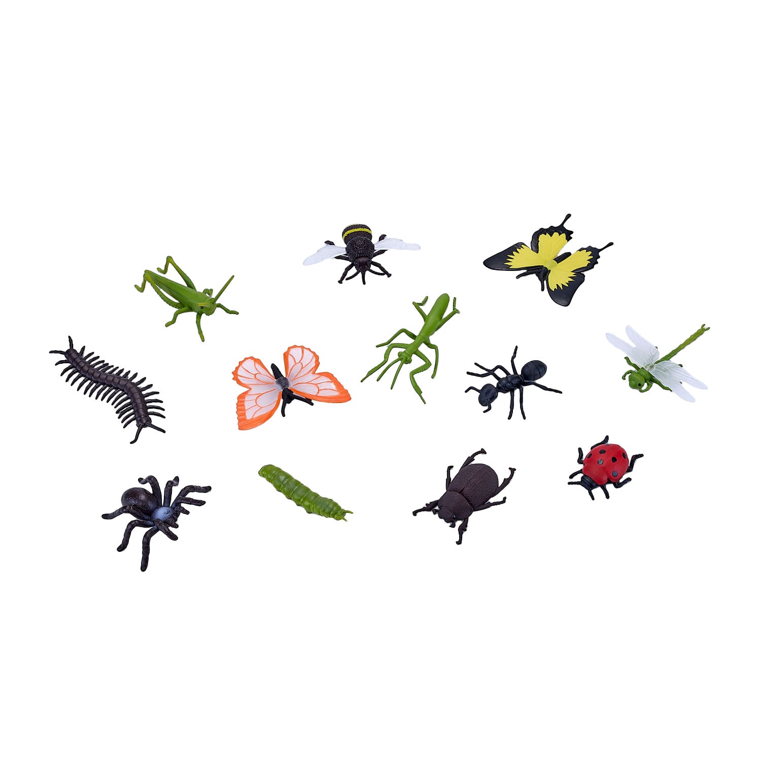 Mojo - wildlife mini insecten en spinnen 12dlg. - 380058