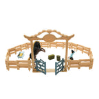 Mojo farmland western ranch met paard en cowboy speelset - 380064