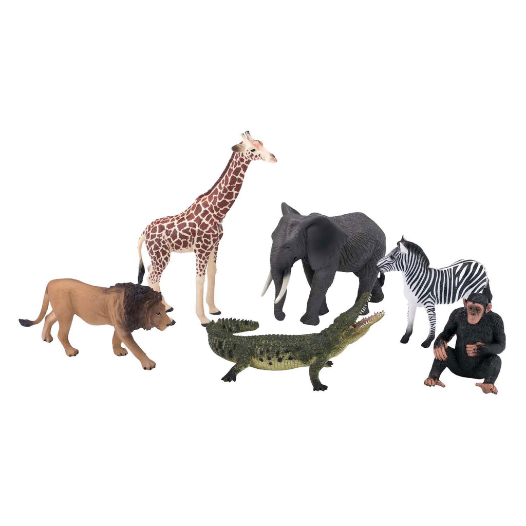 Mojo - wildlife wilde dieren safari speelset 6dlg. - 380026