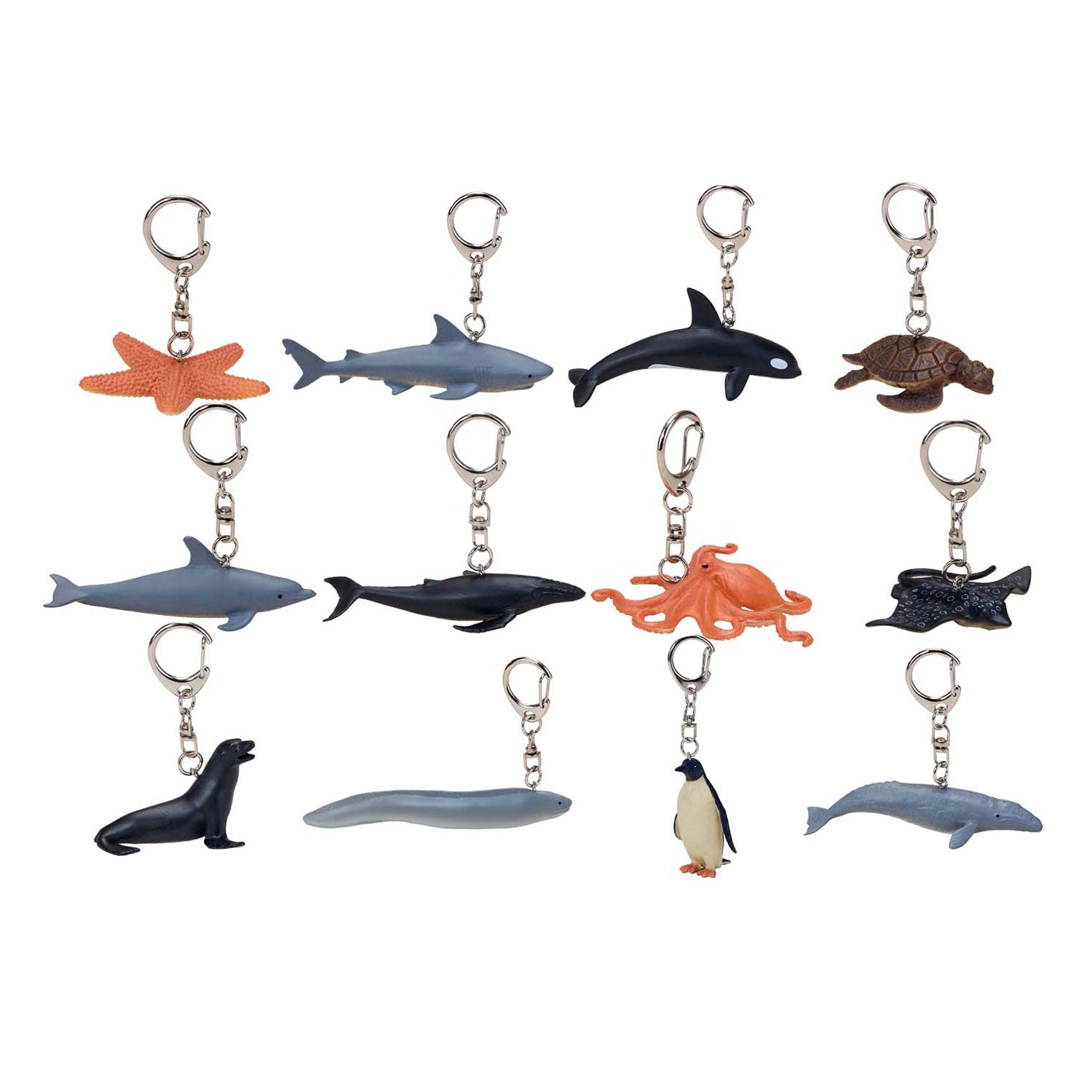 Mojo - sealife sleutelhangers 36 stuks - 387429